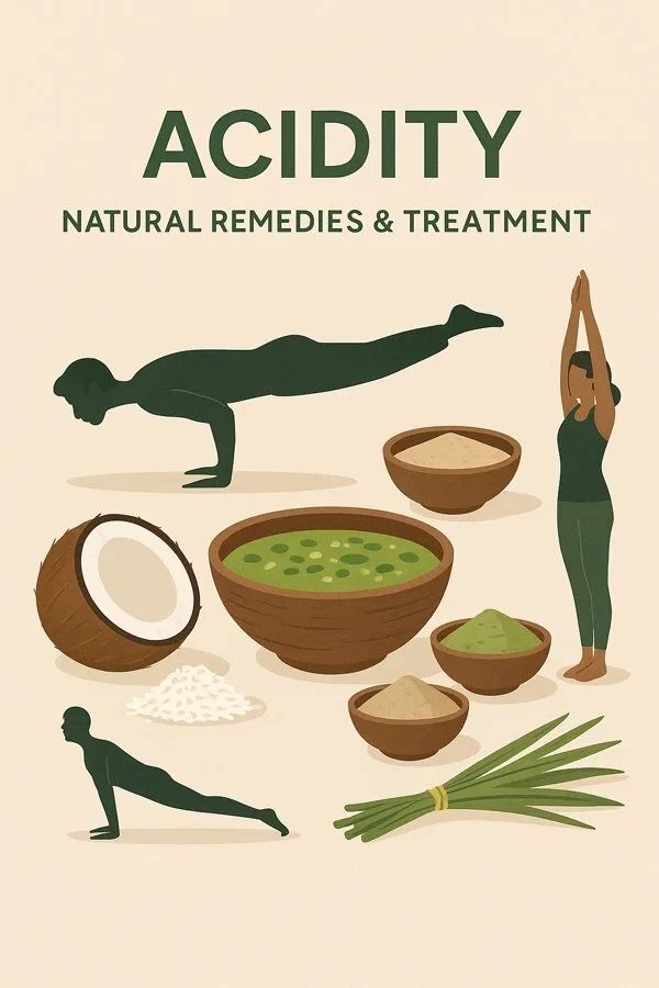 Ayurvedic herbs and home remedies for acidity relief