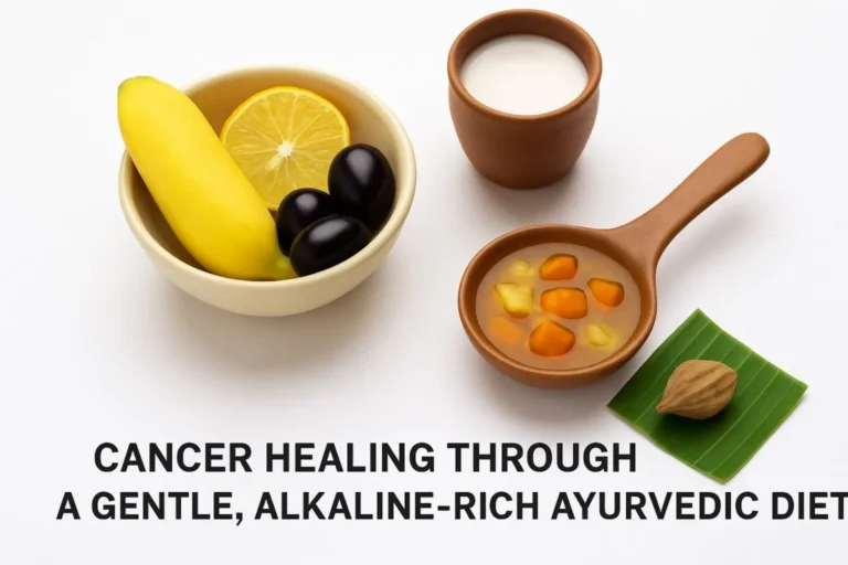 Nutrient-rich foods and natural cancer remedies supporting holistic healing and recovery