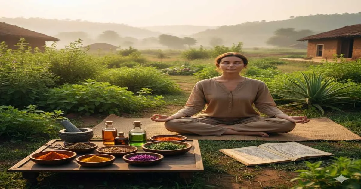 Ayurvedic treatments with natural herbs and oils – Purulia Nature Care